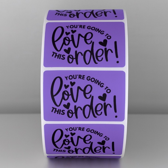 "You're Going To Love This Order!" Stickers | Small Business Packaging THANK YOU - Picture 6 of 11